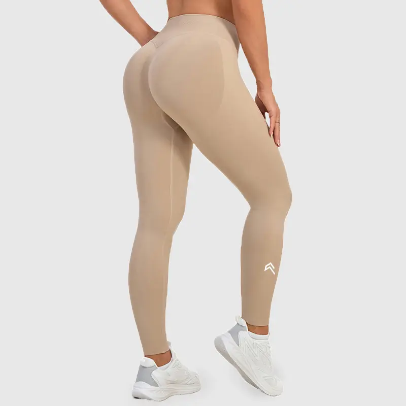 High Waist Seamless Yoga Leggings For Women Peach Hip Lifting High Stretch Fitness Pants For Gym Training Yoga Jogging Activewear