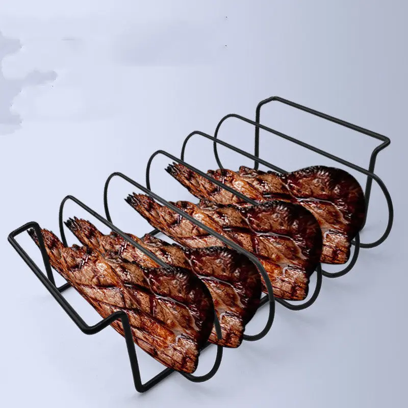 Non-Stick BBQ Grill – Square Barbecue Grill for Steak, Chicken & Outdoor Cooking