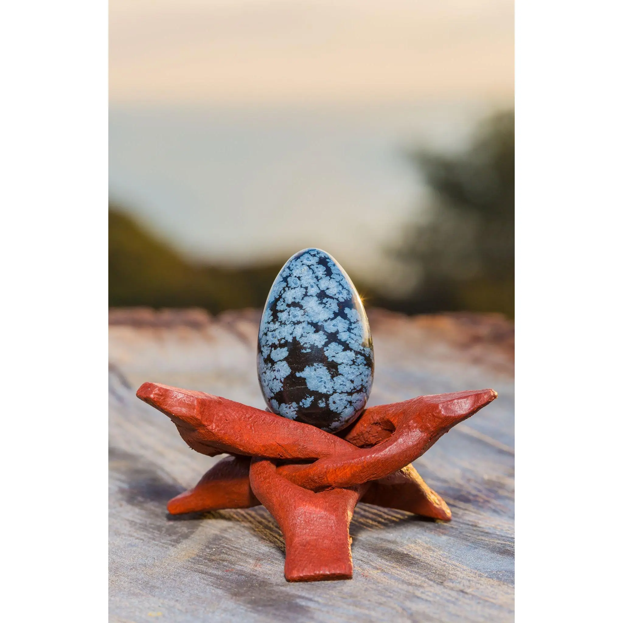 Snowflake Obsidian "Stone of the Self" - GIA certified