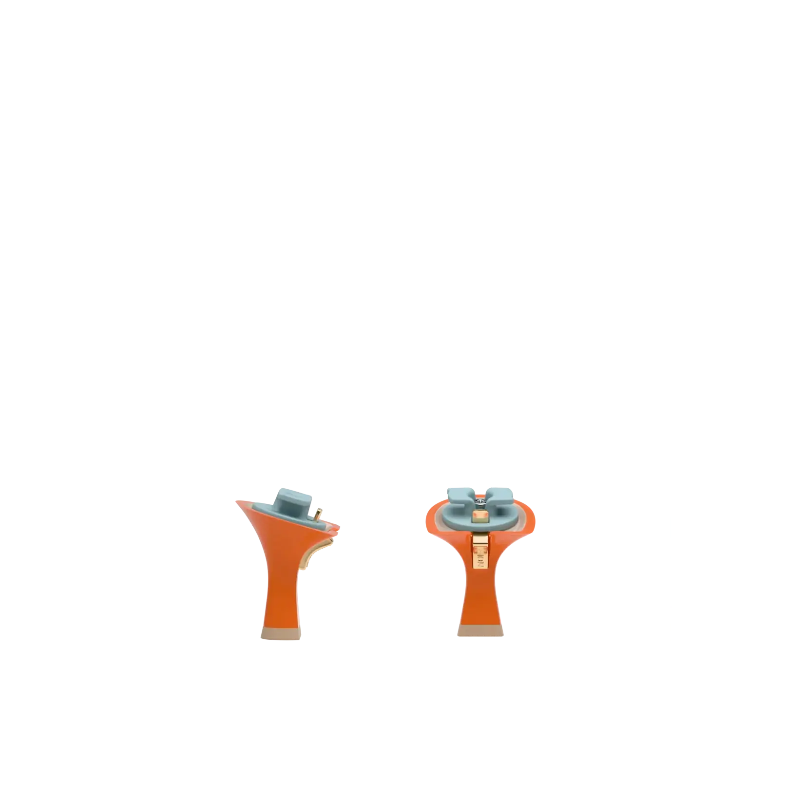 Flare Stiletto Heel Kit 3 Tangerine