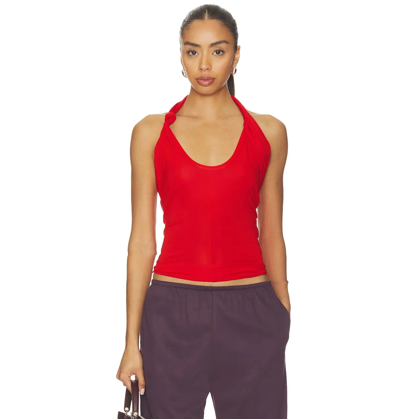 Helmut Lang Twist Dancer Top in Adrenaline Rush