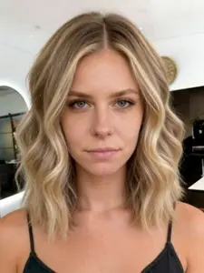 14 Inch Highlight Blond Body Wave Wig Soft 13x4,150Density 100% Human Hair, Pre-Cut Baby Hair Lace Front Design, Women Daily Wear