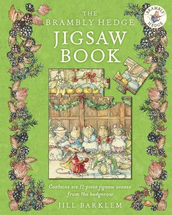 The Brambly Hedge Jigsaw Book (Brambly Hedge) by Jill Barklem [Hardback Book]