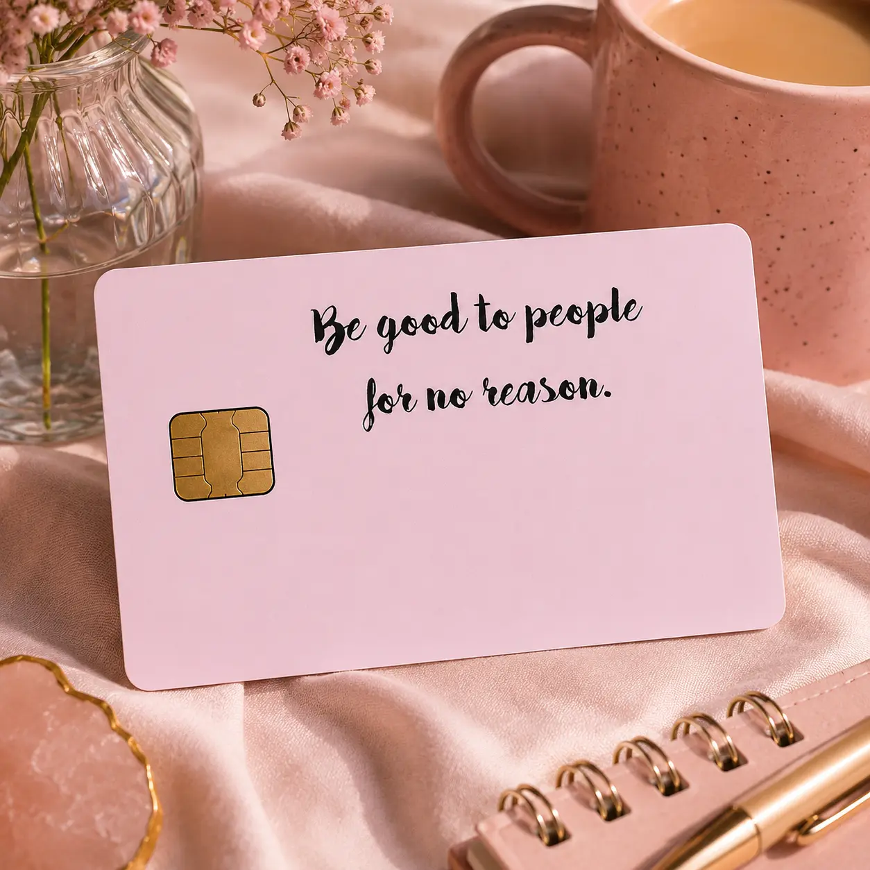Warm Hugs & Good Vibes Card