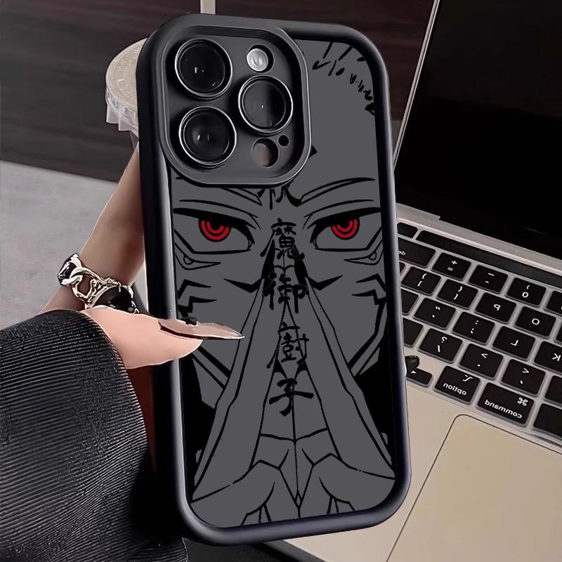 Anime Jujutsu Kaisen Gojo Satoru Phone Case for IPhone 17 16 15 14 13 12 11 Pro Max Plus Air Soft TPU Back Cover Protection Shockproof
