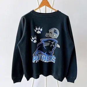 90s Carolina/Panthers Sweatshirt - Hoodie