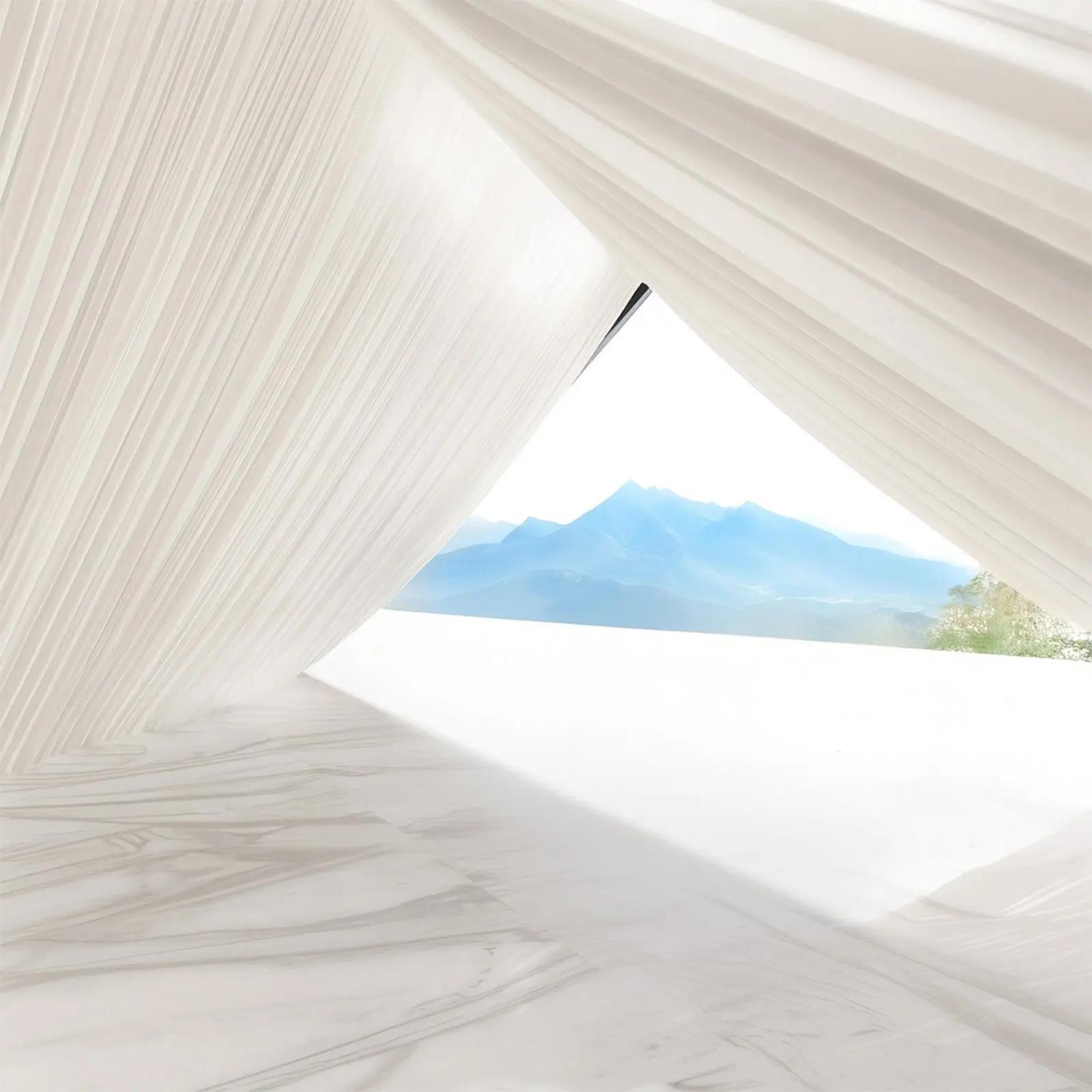 Premium Ivory Stretch Spandex Tent Ceiling Drape - 25ft x 36ft 180GSM Wrinkle-Free Fabric Ceiling Liner with Pole Pockets for Wedding Camping