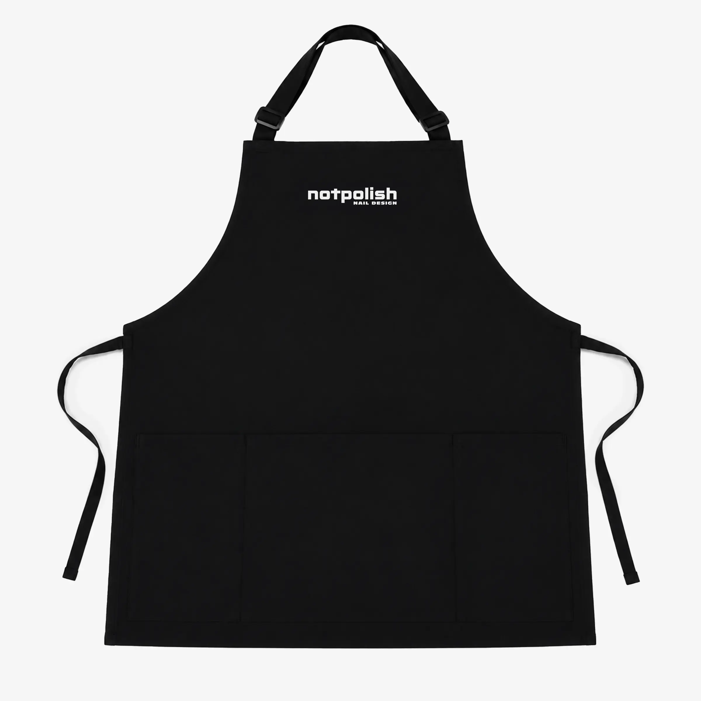 NOTPOLISH APRON Manicure Protective Apron Black & Tan Colors