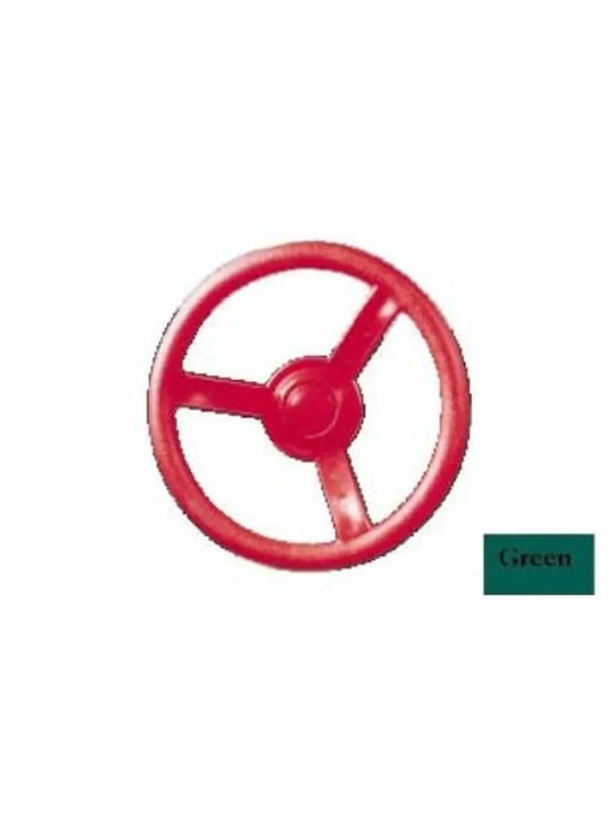 Jensen Residential Plastic Steering Wheel - Green