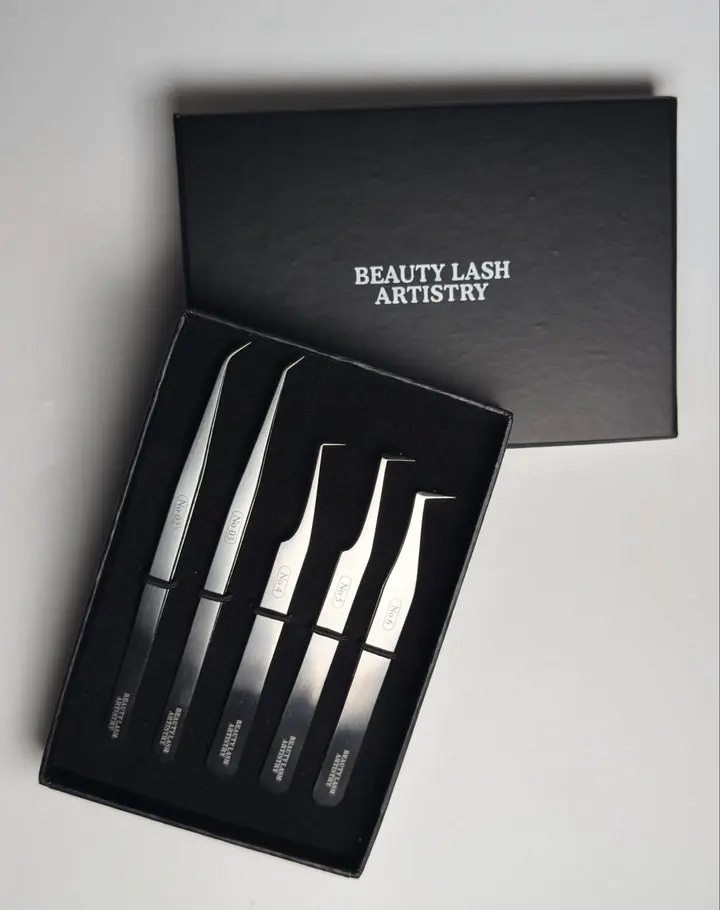 Professional-Grade Tweezer Set