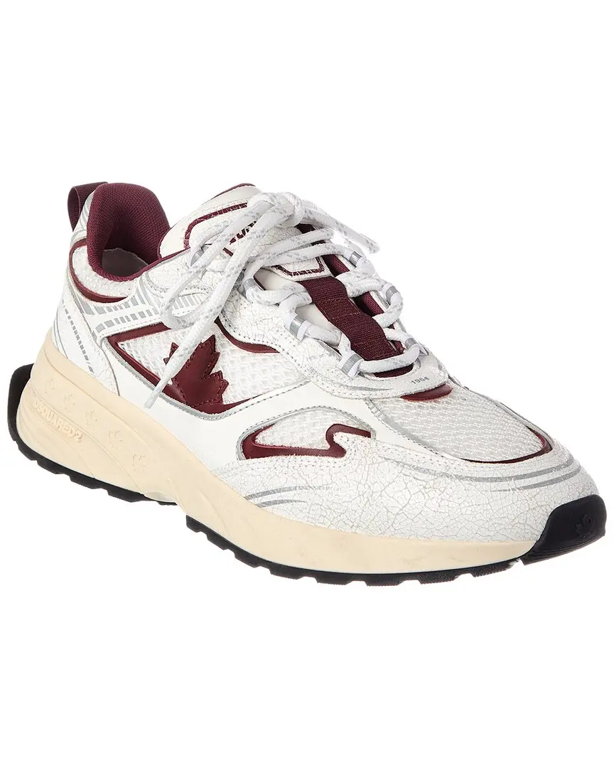 DSQUARED2 Sprinter Leather & Mesh Sneaker