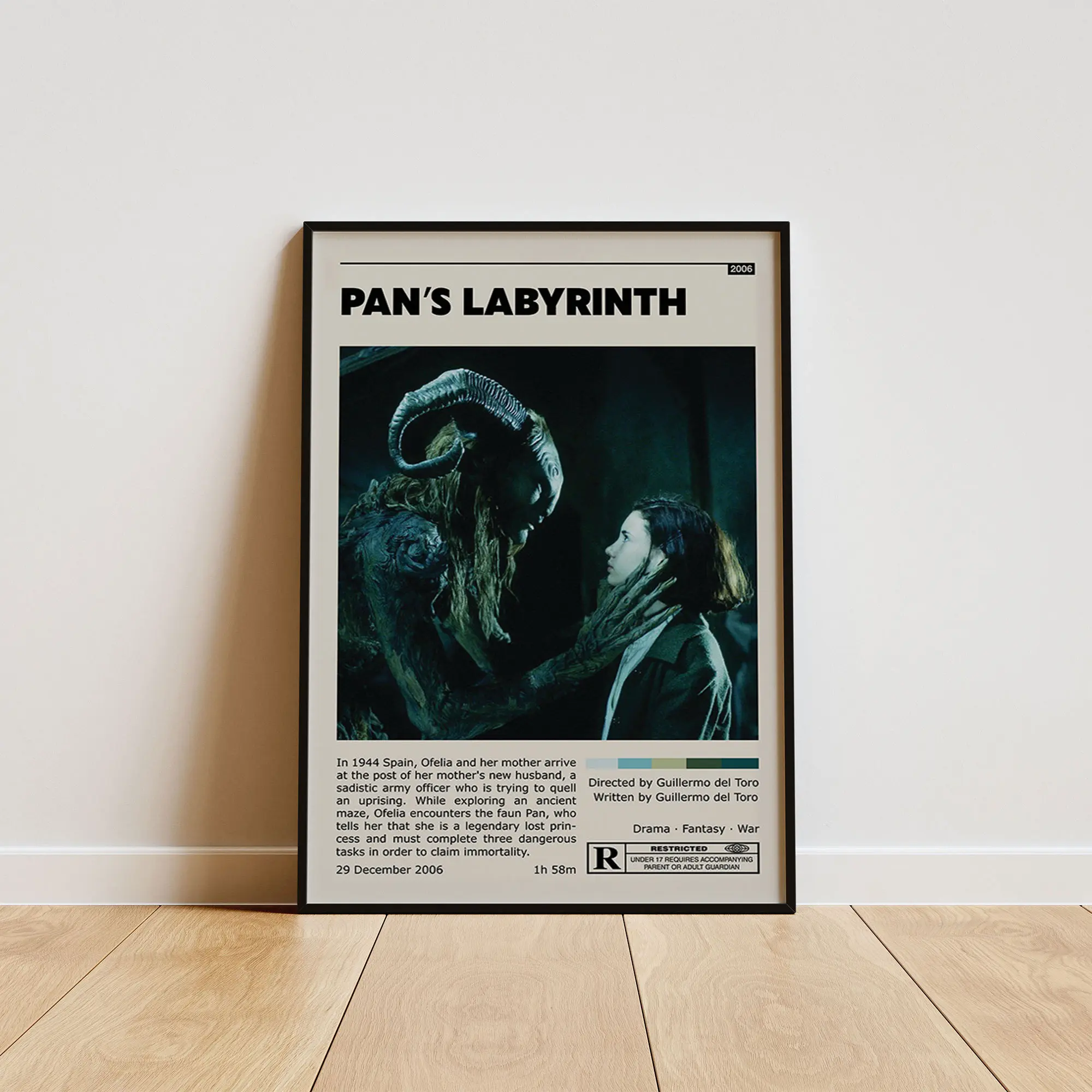 Pan's Labyrinth Poster, Contemporary Wall Decor, Modern Home Aesthetic, Interior Decoration Print
