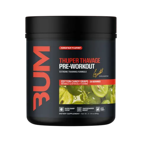 RAW NUTRITION CBUM Thuper Thavage High Performance Pre-Workout Powder - High Potency, Endurance-Boosting Fitness Dietary Supplement with Creatine Monohydrate, Beta Alanine for Youth, Energy Pre-Workout Products, Bodybuilders