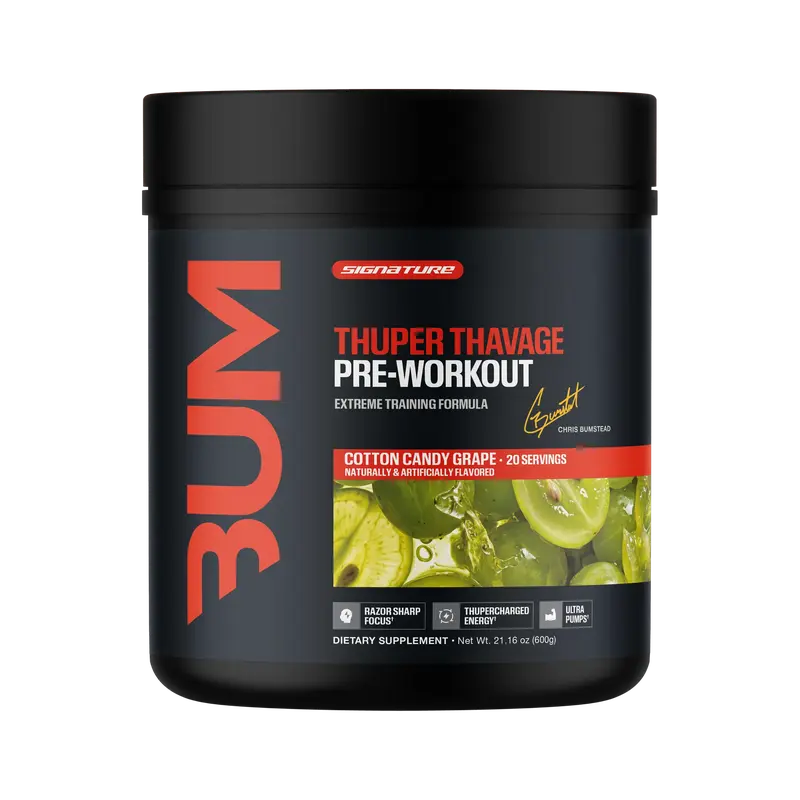 RAW NUTRITION CBUM Thuper Thavage High Performance Pre-Workout Powder - High Potency, Endurance-Boosting Fitness Dietary Supplement with Creatine Monohydrate, Beta Alanine for Youth, Energy Pre-Workout Products, Bodybuilders