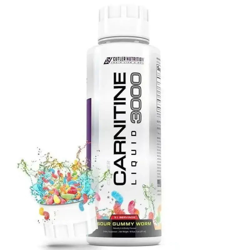 Cutler Nutrition Carnitine Liquid 3000 - 3 Flavor Variety Pack | Supports Energy & Athletic Performance | US Edition