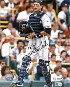 Carlton Fisk Chicago White Sox Autographed 8" x 10" Catchers Gear Photograph - Fanatics Authentic Certified
