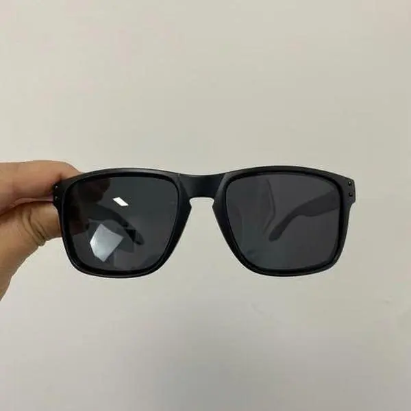Holbrook  Polarized Sunglasses Matte Black Frame, Black Lens | UV Protection Eyewear.