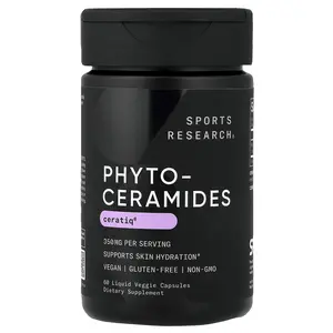 Sports Research Phytoceramides, 350 mg, 60 Liquid Veggie Capsules