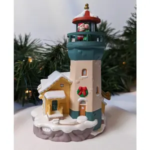 Vintage Hallmark Keepsake 1999 Lighthouse Greetings Christmas Ornament