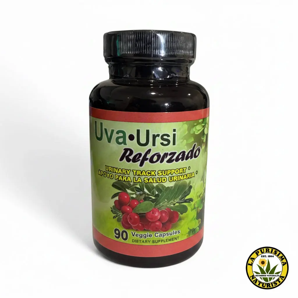 Suplemento Herbal Uva Ursi - 90 Cápsulas Vegetales