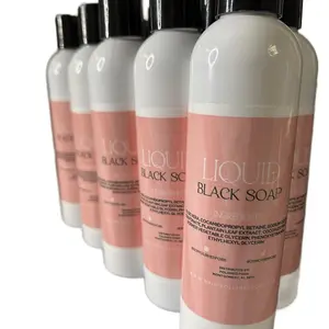 Liquid Black Soap Cleanser - Original Formula for Gentle Cleansing and Hygiene