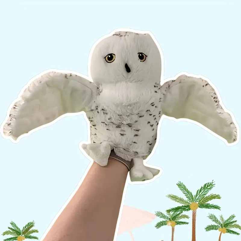 20Cm/7.8Inch Plush Owl Toys That Can Be Used As Hand Puppets, Cute Dolls for Educational Purposes, And Perfect Gifts for Children