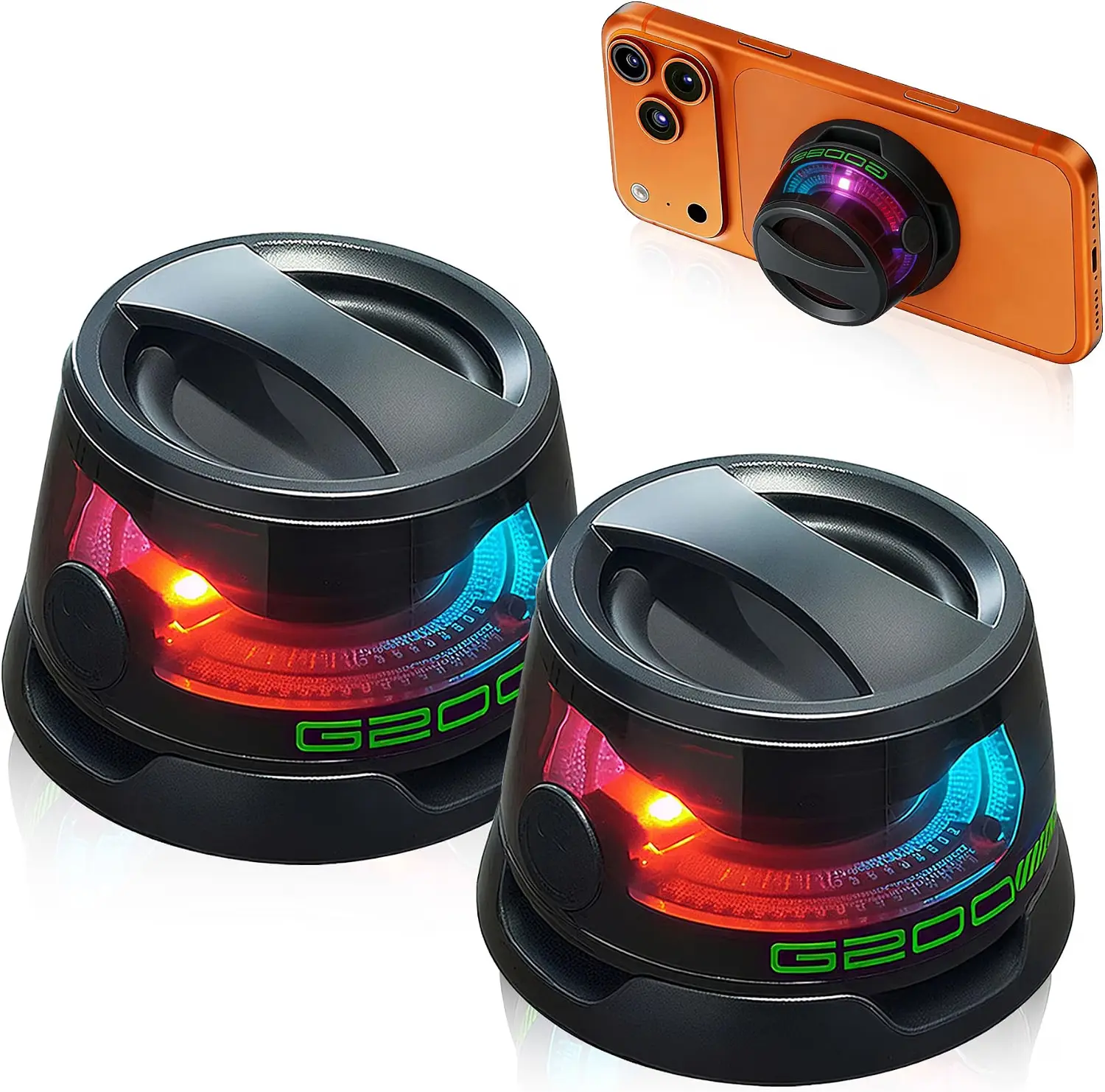 G200 Mini Bluetooth Speaker, Exclusive Low-Volume Near-Field Private Speaker, Soft Non-Disturb Nearby Playback, Small Pocket Wireless Speaker for Phone/Laptop
