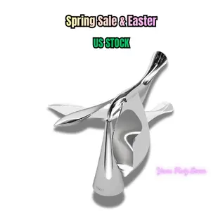 Yours Truly Decor Kinetic Art Balance Toy Stainless Steel Desk Accessory Stress Relief Tumbler Physics Toy for Office & Home