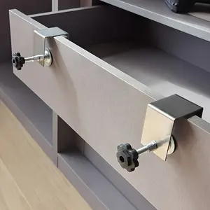 U-Shaped Drawer Clamp Set, Durable Wooden Board Clamping Tool, Ideal for Woodworking Projects & DIY Furniture Assembly Fixtures