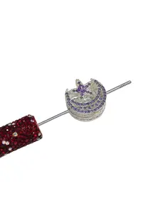 DIY Accessories for pen, Phone Chains, Key chains, the metal beads of Star & Moon Alloy Beads