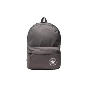 Converse Speed 3 Backpack: Unisex Polyester Zipper Closure in Gray