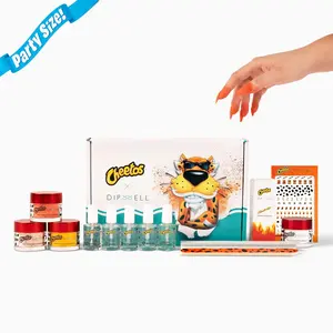 Cheetos x DipWell Limited Edition: The Party Size Dip Powder Nail Kit