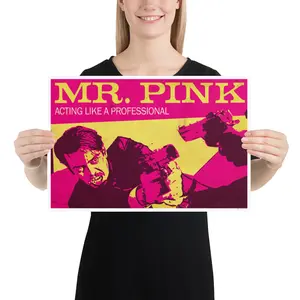 Reservoir Dogs Movie Poster | Mr. Pink Print | Steve Buscemi Fan Art