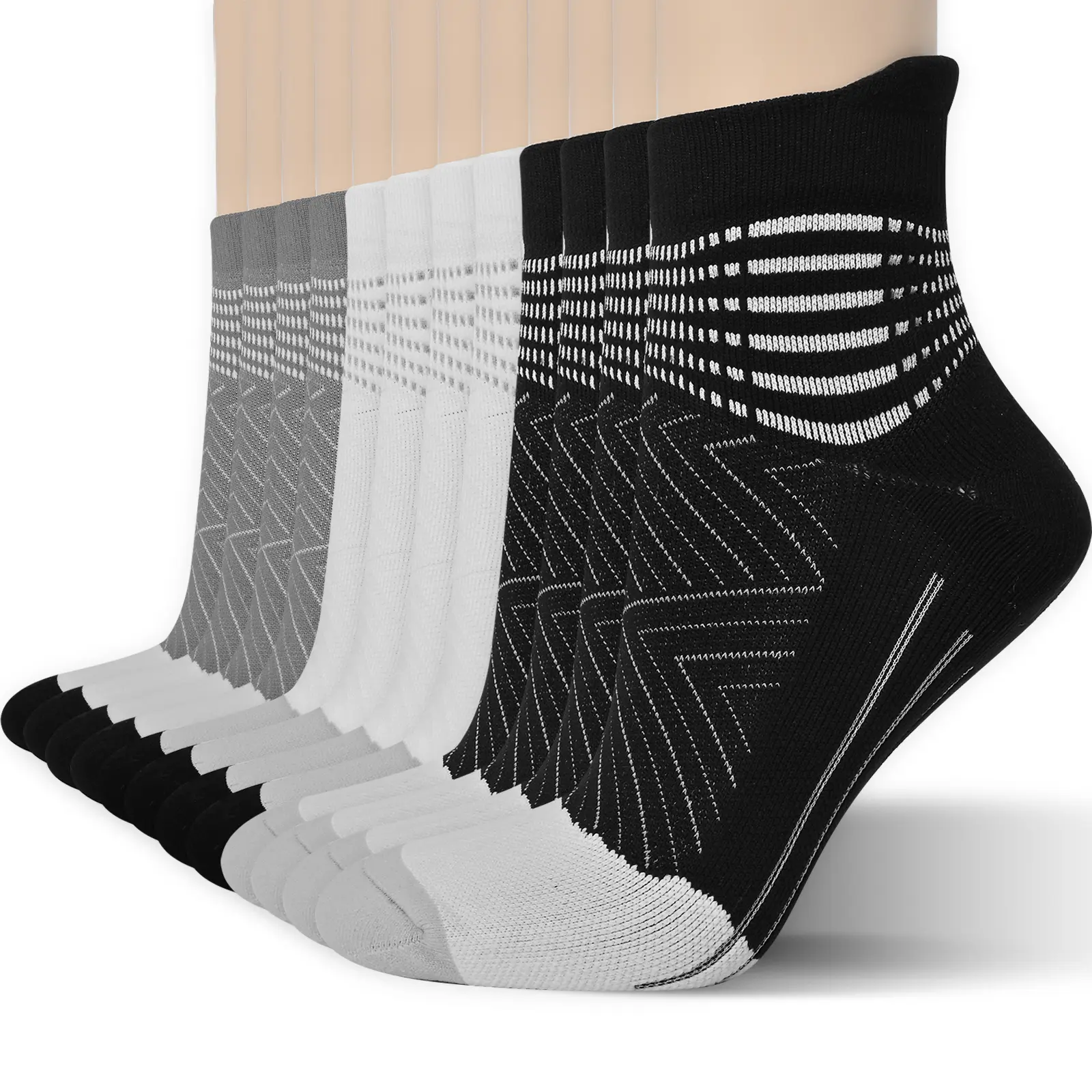 Black+White+Grey-6 Packs 