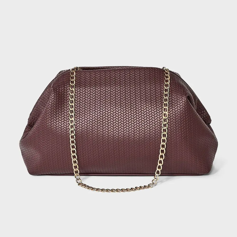 Oversized Clutch - A New Day Red