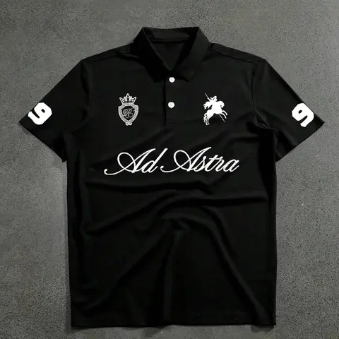 Men's Stylish Casual Polo Shirt, Comfortable Fit for Daily Wear, Versatile Design Suitable for Any Occasion