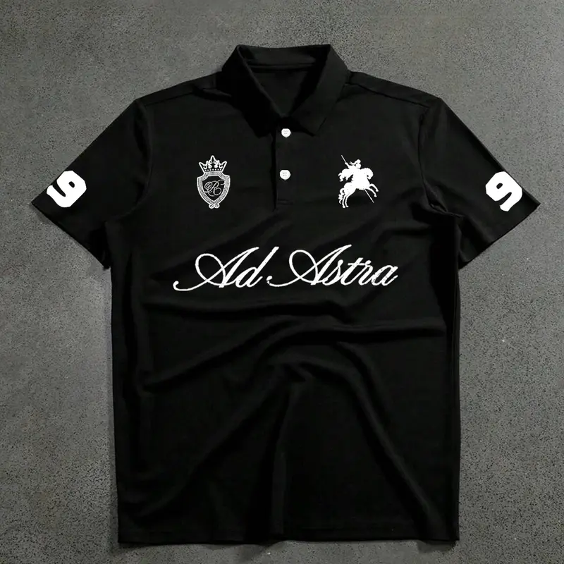 Men's Stylish Casual Polo Shirt, Comfortable Fit for Daily Wear, Versatile Design Suitable for Any Occasion
