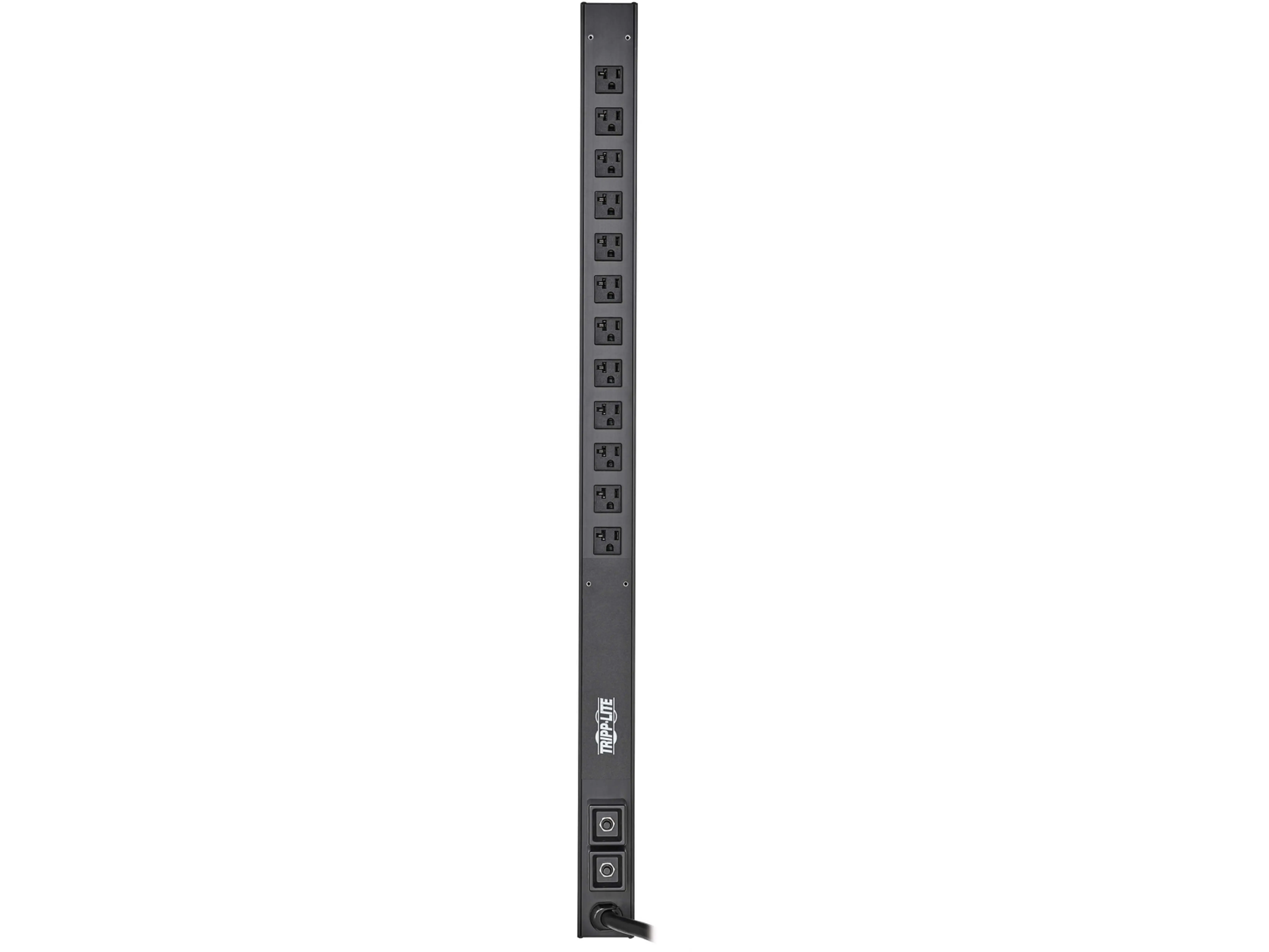 Tripp Lite TRL-PDUV30-36 2.9 kilowatts 120V 10 ft. PDU Basic 12 NEMA 5-15 20R L5-30P Cord & 36 in. Rack Unit