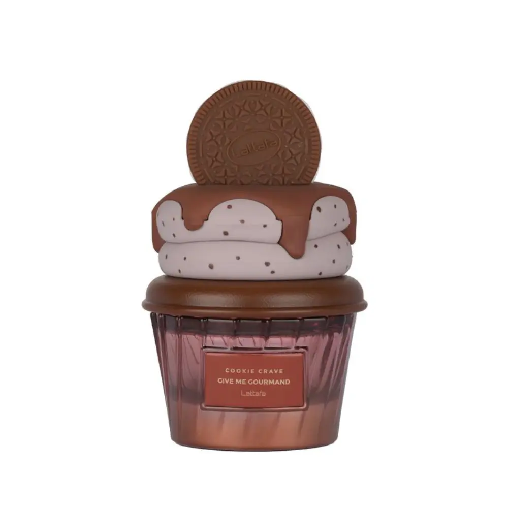 Lattafa Cookie Crave Eau de Parfum Spray Unisex 75ml | Sweet Cookie, Vanilla & Sugar Gourmand Perfume Spray Addictive Cozy Fragrance