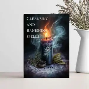 Modern Mysticism Book on Positive Energy Purification and Rituals, Practical Guide for Wicca and Witchcraft, Essential Handbook for Cleansing and Banishing Spells