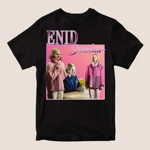 Enid Sinclair – Addams Family Unisex T-Shirt – Classic TV Character Cotton Tee