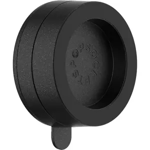 PopSockets Multi-Surface, Repositionable Magnetic Suction Phone Mount with MagSafe - Metallic Black