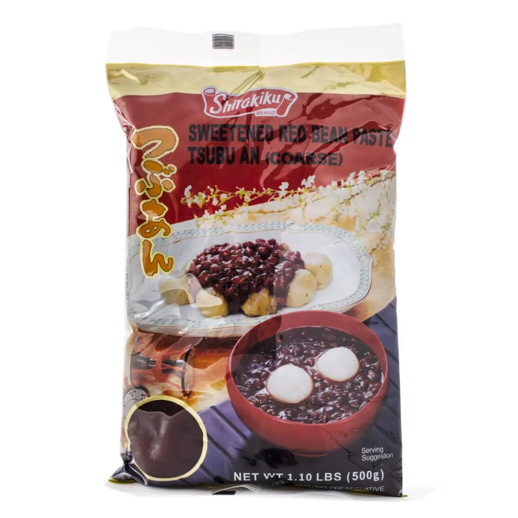 Shirakiku Red Bean Paste Tsubuan (Coarse) 500 g