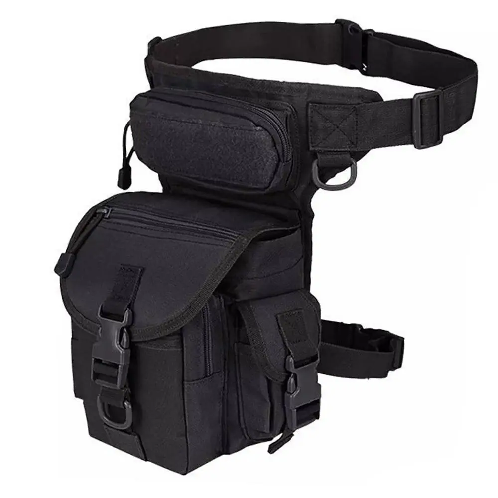 Multifunctional Leg Bag, Tactical Leg Bag, Motorcycle Riding Waist Bag, Multi-use Sports Bag for Outdoor Cycling Hiking, Hiking Accessories, Hiking Gear, Waist Slip Pocket, Durable Outdoor Hiking