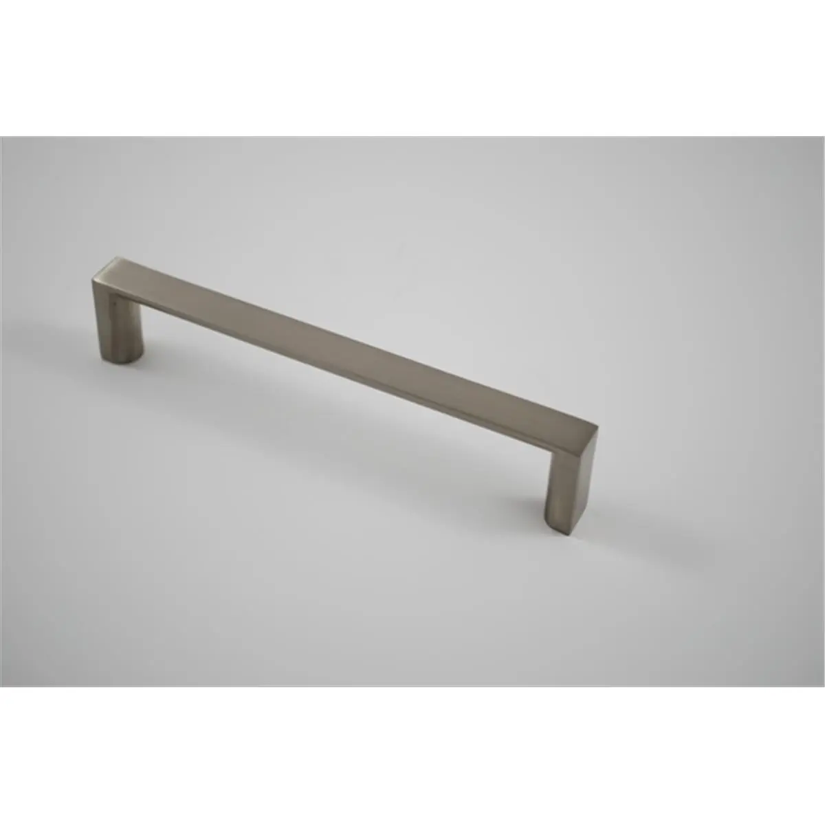 Residential Essentials 10281SN Zinc Metal Contemporary Single Cabinet Pull - Satin Nickel, 5 in Center-to-Center, 5-3/8 L x 1/2 W x 1-1/16 P in, Decorative Cabinet Enhancement, Cabinet Pulls