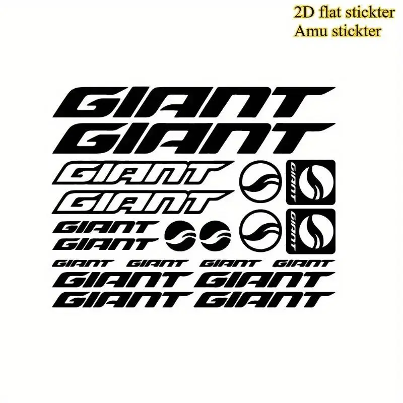 2D flat stickers for KIT car stickers, giant bike car stickers, mountain bike BDC bikes, pre-sprayed PVC decals, Truck car decal, Automotive Decals, Decal For Cars, Decal For Trucks
