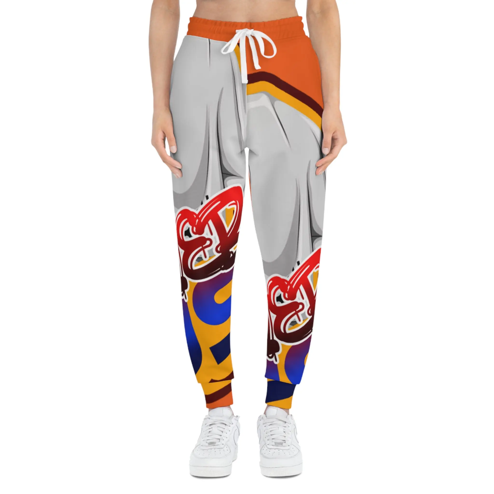 Athletic Joggers (Orange)