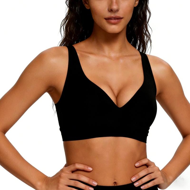 Womens Seamless Bra No Underwire Comfort Push Up Bras Buttery Soft Wireless Bralette Full Coverage Sport Everyday Bra