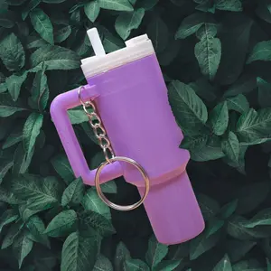 Trending Cup Tumbler Keychain, Chapstick storage, Medication storage, Pre-Workout