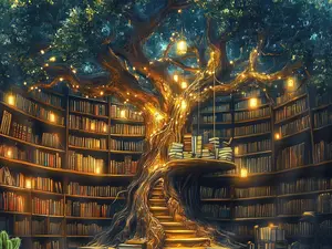 Tree house diamond painting kit circular 5D gemstone art complete set of drill bits DIY crafts decoration gifts diamond dots